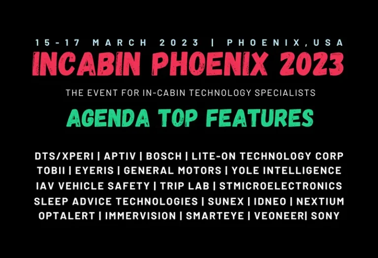 InCabin Phoenix 2023 - Agenda Top Features