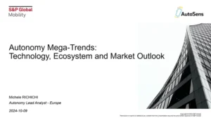 Autonomy Mega-Trends - Technology Ecosystem and Market Outlook