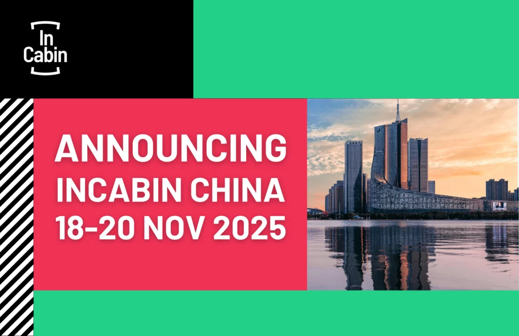 InCabin China launches November 2025