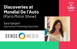 Sara Sargent - Paris Motor Show