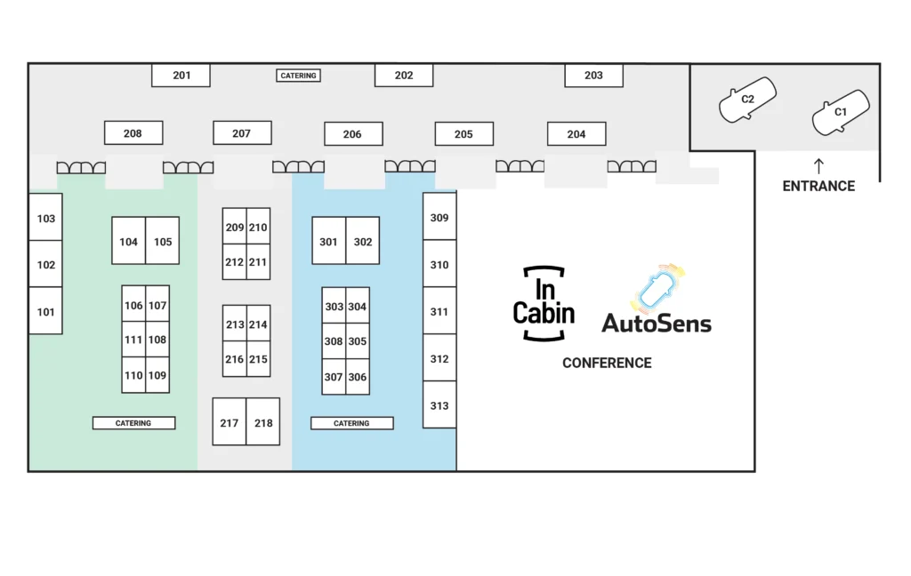 InCabin China Floorplan