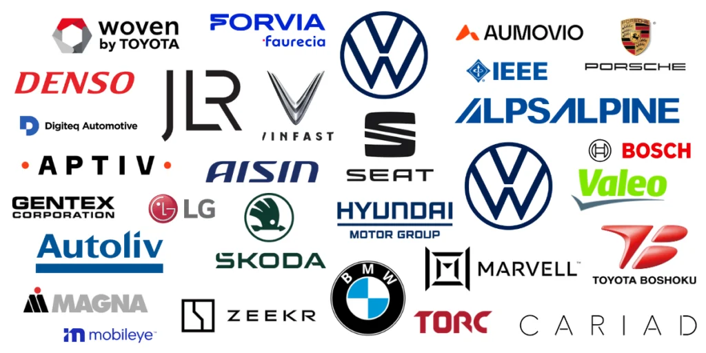 OEMs and Tier 1s attending InCabin Europe