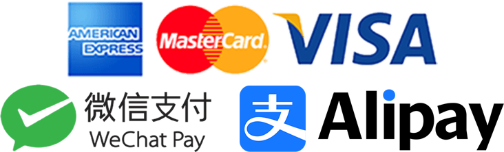 Payment methods accepted logos