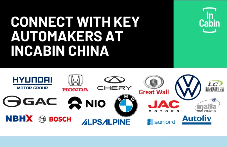 InCabin China 2025 OEMs feature