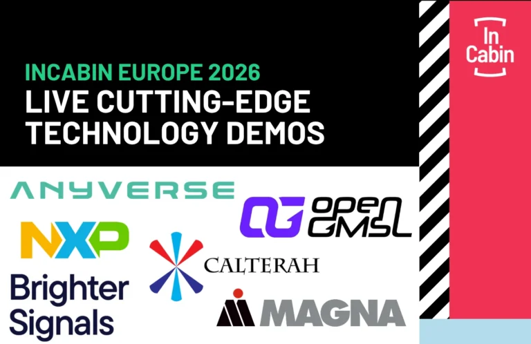 Live Cutting-Edge Demos at InCabin Europe 2026