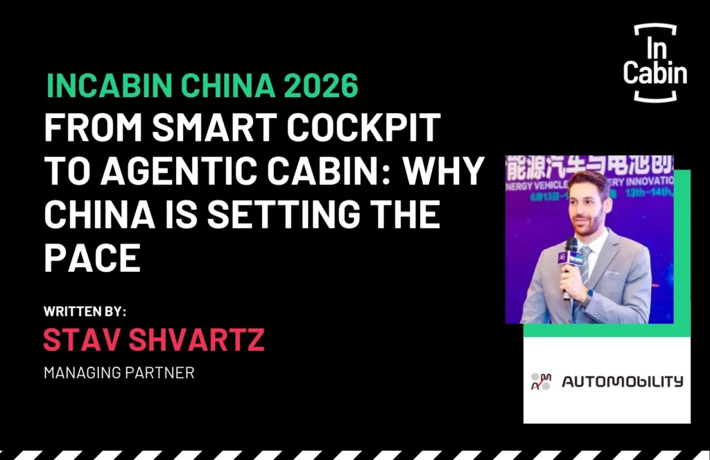 From Smart Cockpit to Agentic Cabin Why China Is Setting the Pace InCabin China