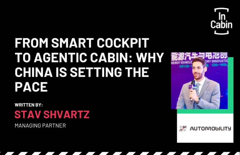 From Smart Cockpit to Agentic Cabin Why China Is Setting the Pace InCabin China